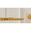 Vue rapprochée de la lampe acoustique Solea