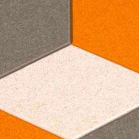 Nahaufnahme dekorativer akustischer Mosaike