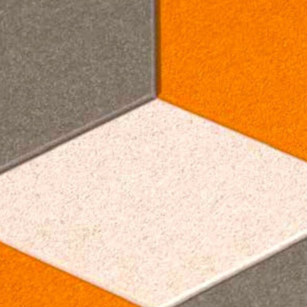 Close-up of Cubus decorative acoustic mosaics