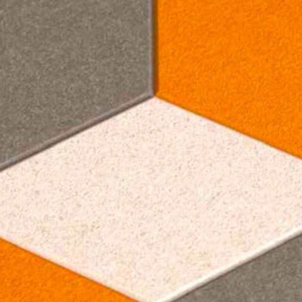 Gros plan des mosaïques acoustiques décoratives
