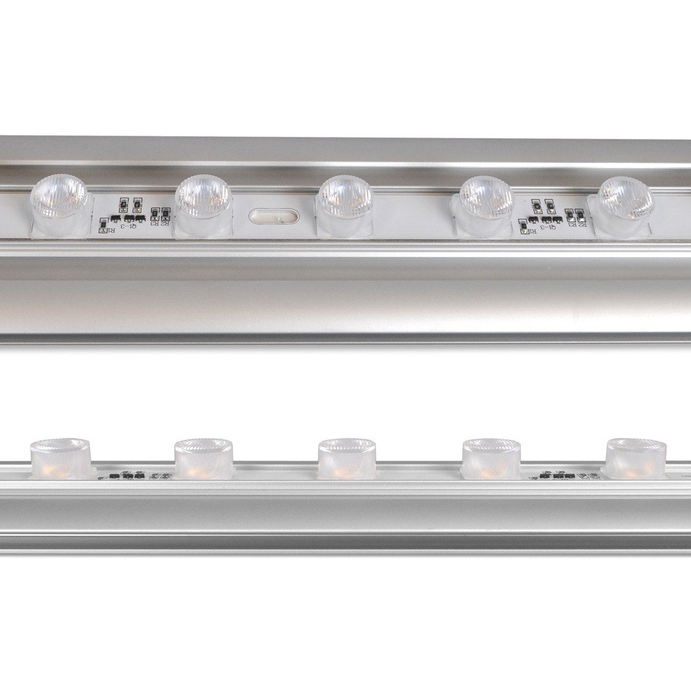 LED lenses for even light diffusion