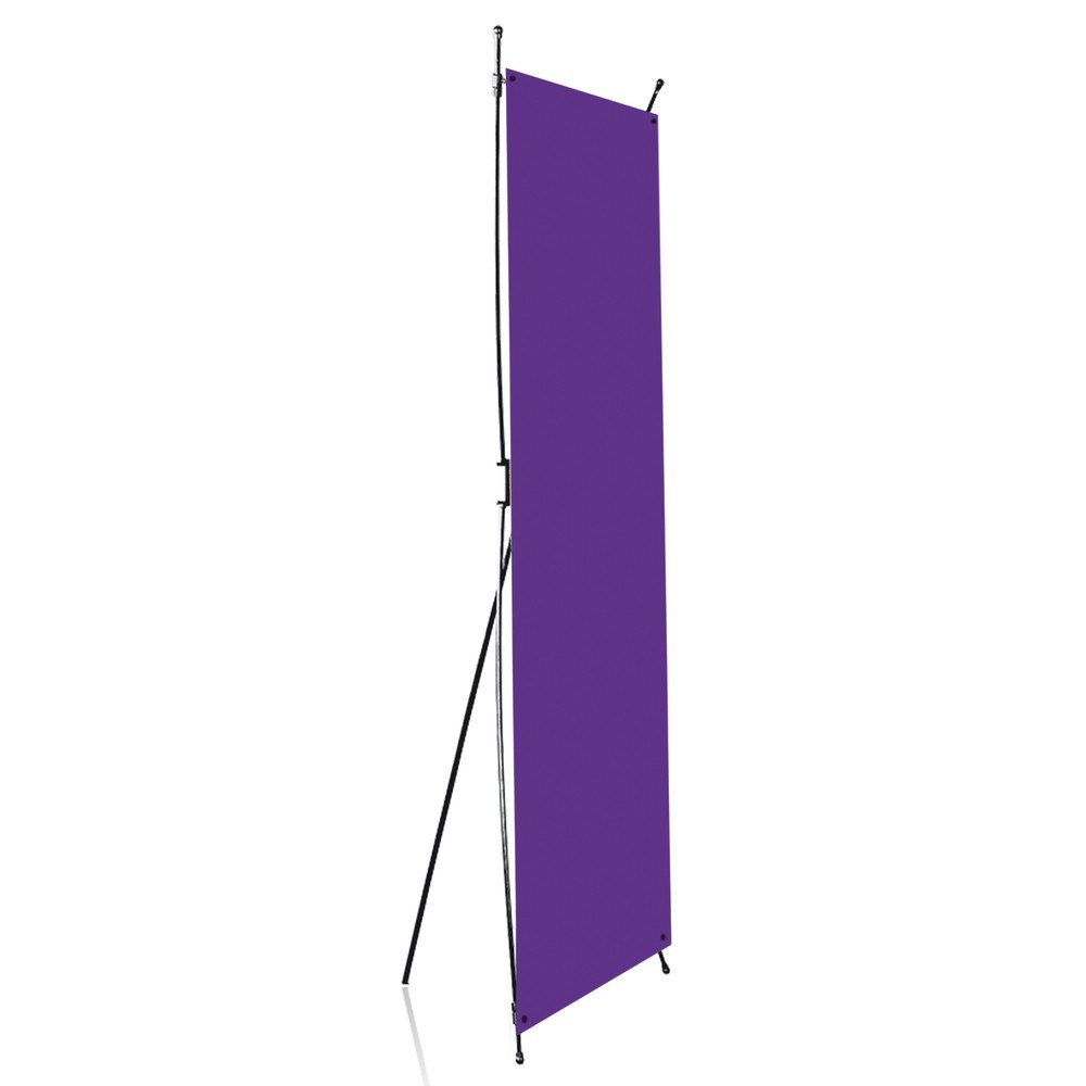 Kakémono X-Banner avec structure en X et visuel interchangeable
