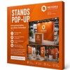 Parede de exposição têxtil pop-up (perfil de silicone)