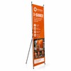 Kakémono X-Banner avec visuel interchangeable