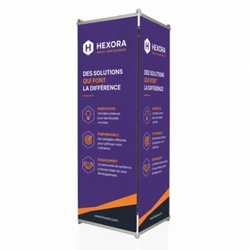 Totem reklamowy 3-stronny 90 x 200 cm