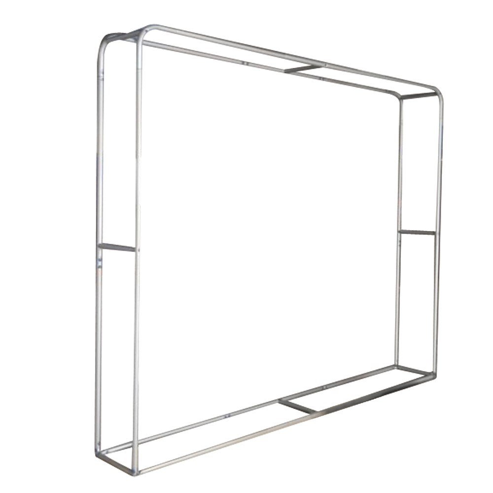 Estructura tubular de aluminio anodizado de la pared textil 3D