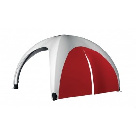 Wand met centrale ritssluiting voor opblaasbare tent
