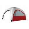 Pared con ventana transparente para carpa hinchable