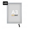 Alumínium LED képkeret "SMART LED Box", egyoldalas
