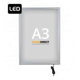 Alumínium LED képkeret "SMART LED Box", egyoldalas