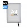 Cadre LED lumineux étanche A4