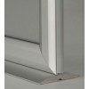 Slide-in poster frame for countertop or desk