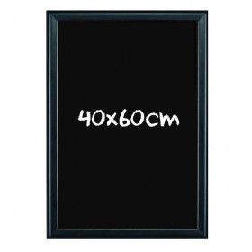 Tableau ardoise aluminium noir