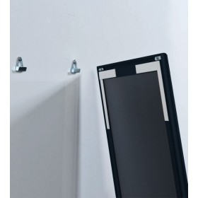 Zwart krijtbord aluminium Zwart krijtbord aluminium