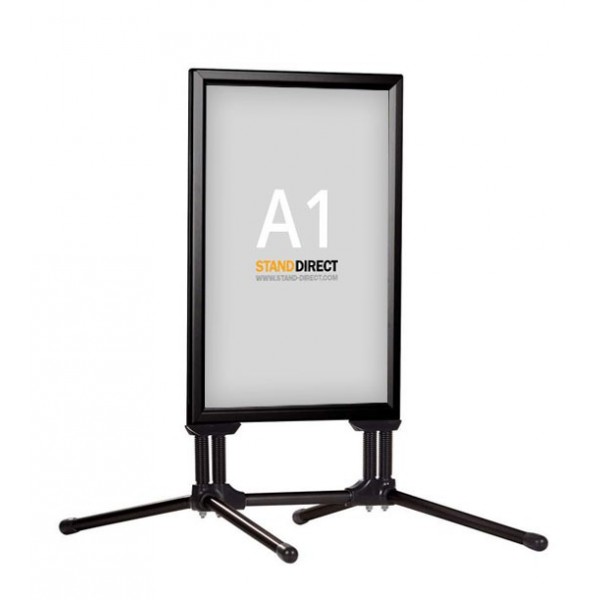 A1 Swing Pro Kundenstopper - schwarz A1 Swing Pro Kundenstopper - schwarz