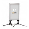 B2 Swing Pro Kundenstopper - silber