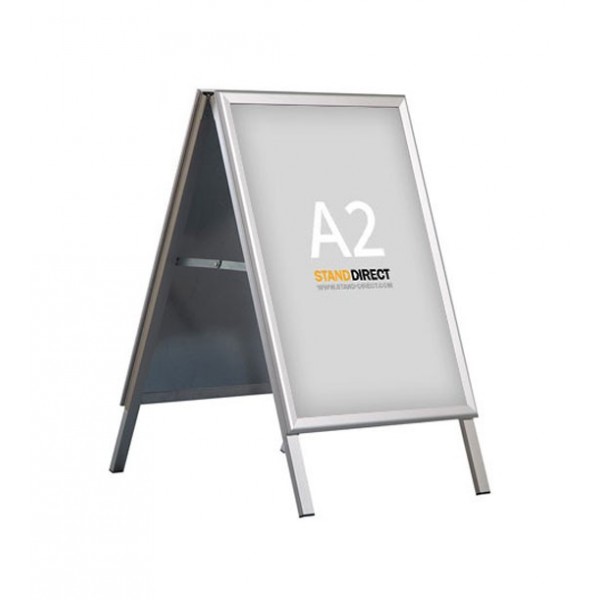 A2 Reclame stoepbord, 90° hoeken