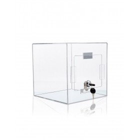 Urne jeu concours en plexi transparent