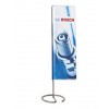 Custom Table Feather Flag with Metal Base