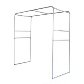 Structure aluminium pour arche personnalisée: montage rapide et encombrement minimal!