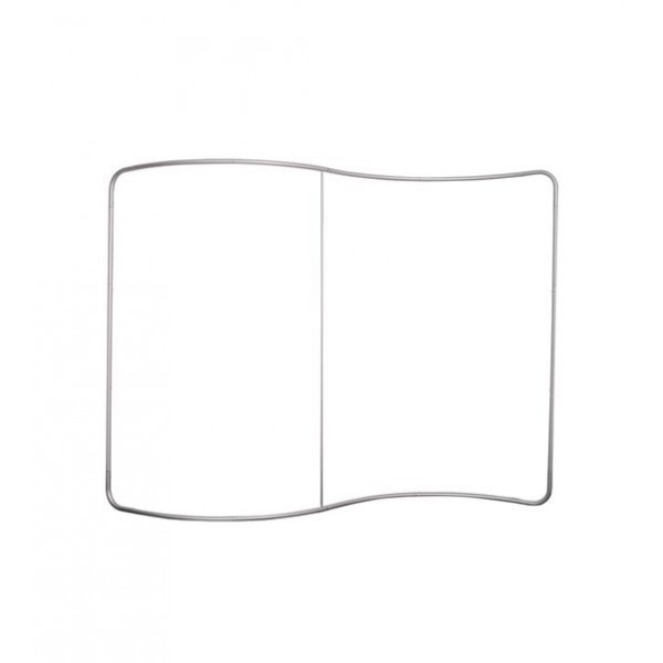 Aluminium frame for Vague textile stand