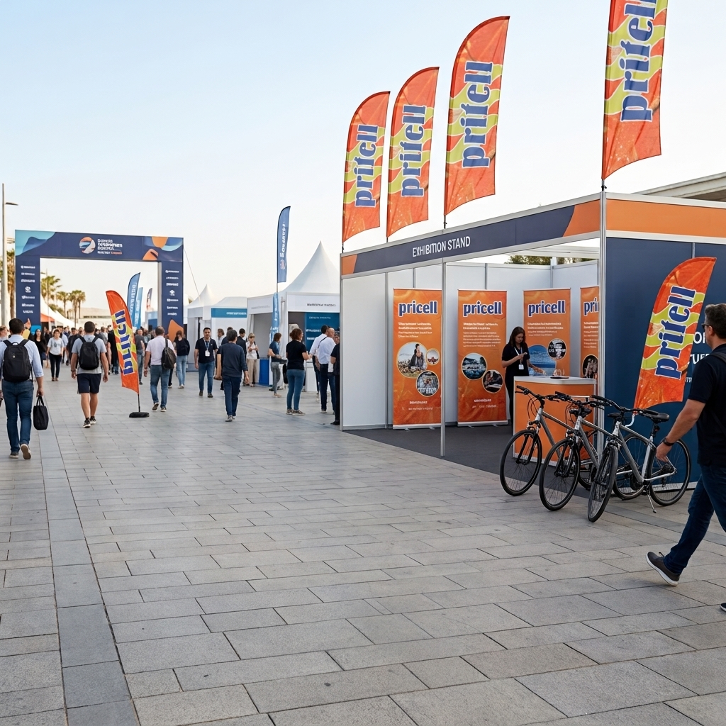 Banner für Fachveranstaltungen, Messen und Vorführungen