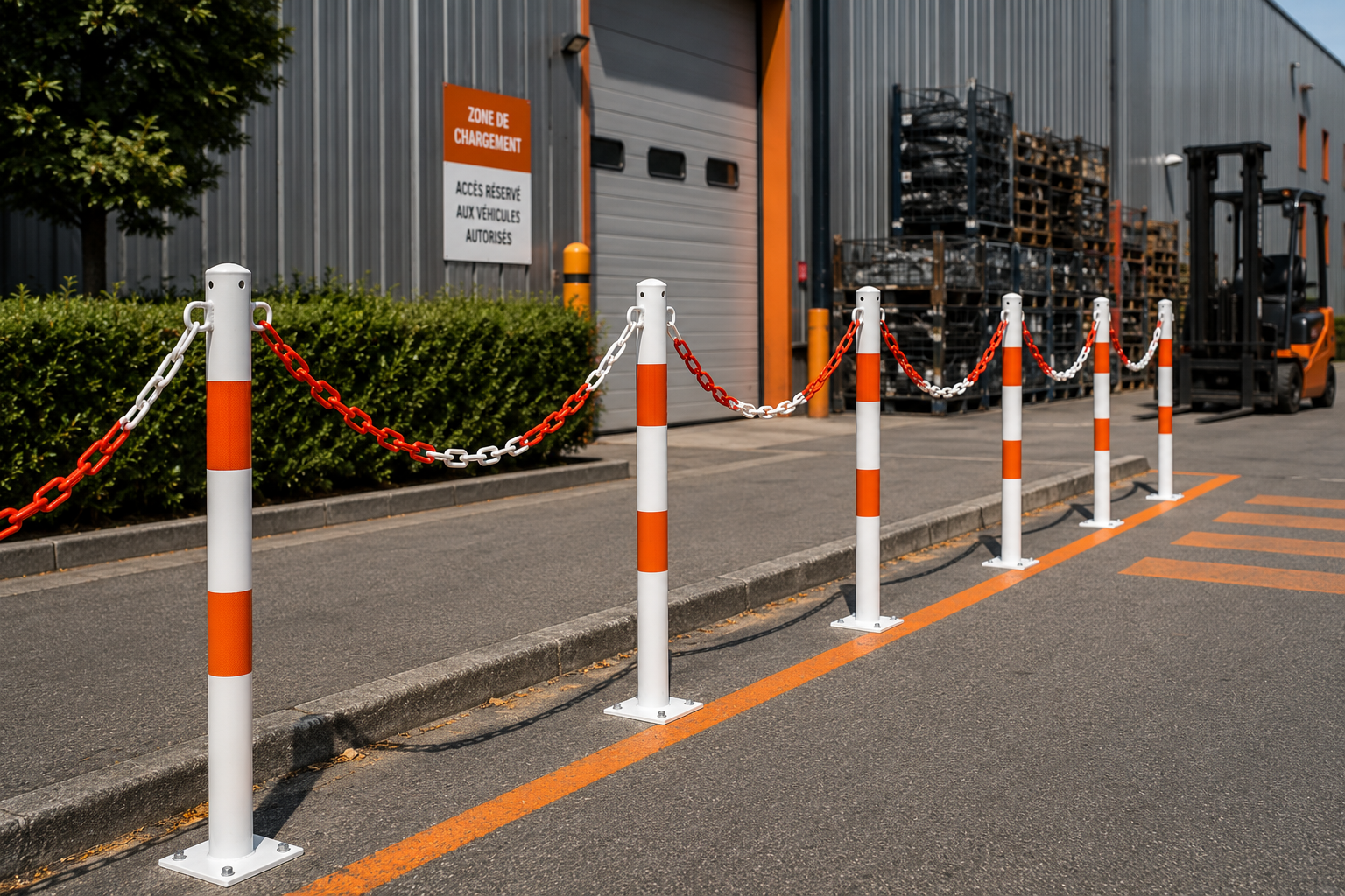 Signalisation et sécurisation des espaces extérieurs