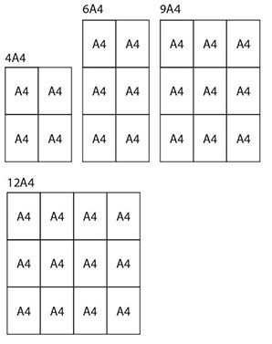 Divers formats de tableau d'affichage Liège